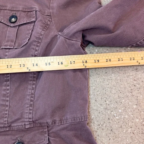 Women's LOFT Size Large Petit, Brown, Button Down - Picture 3 of 8